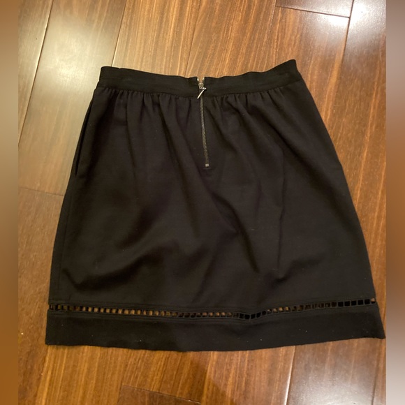 Black Rebecca Taylor Mini Skirt - Picture 2 of 2
